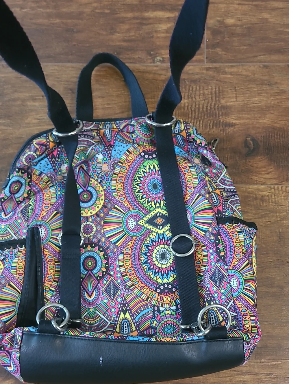 Sakroots Eco  Backpack  Rainbow Wanderlust Unused Multi colored Design